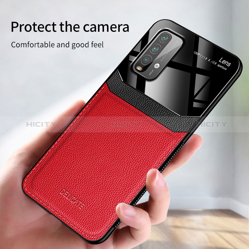 Funda Silicona Goma de Cuero Carcasa FL1 para Xiaomi Redmi 9 Power