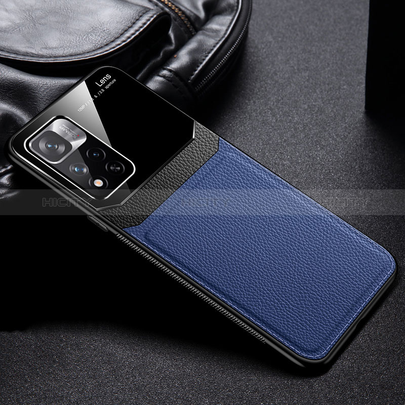 Funda Silicona Goma de Cuero Carcasa FL1 para Xiaomi Redmi Note 11 5G