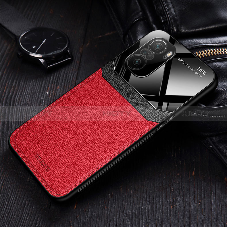 Funda Silicona Goma de Cuero Carcasa FL1 para Xiaomi Redmi Note 11 SE India 4G