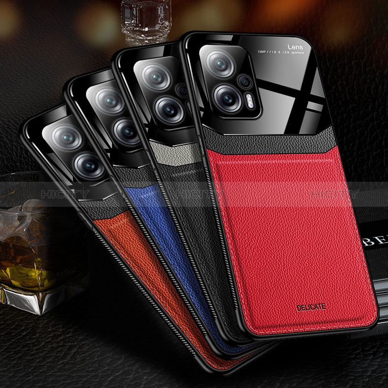 Funda Silicona Goma de Cuero Carcasa FL1 para Xiaomi Redmi Note 12T Pro 5G