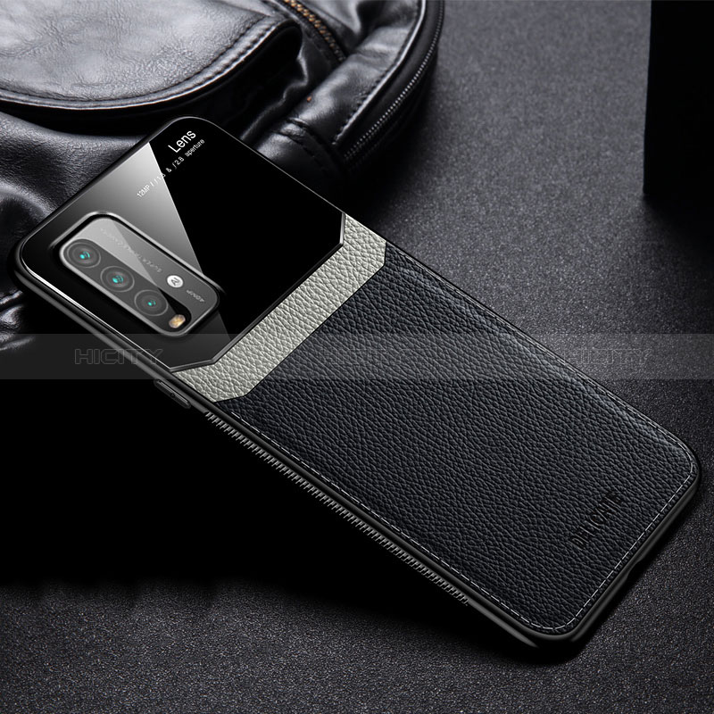 Funda Silicona Goma de Cuero Carcasa FL1 para Xiaomi Redmi Note 9 4G