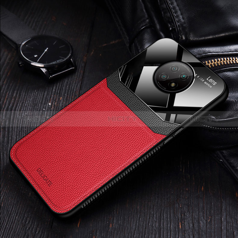 Funda Silicona Goma de Cuero Carcasa FL1 para Xiaomi Redmi Note 9 5G