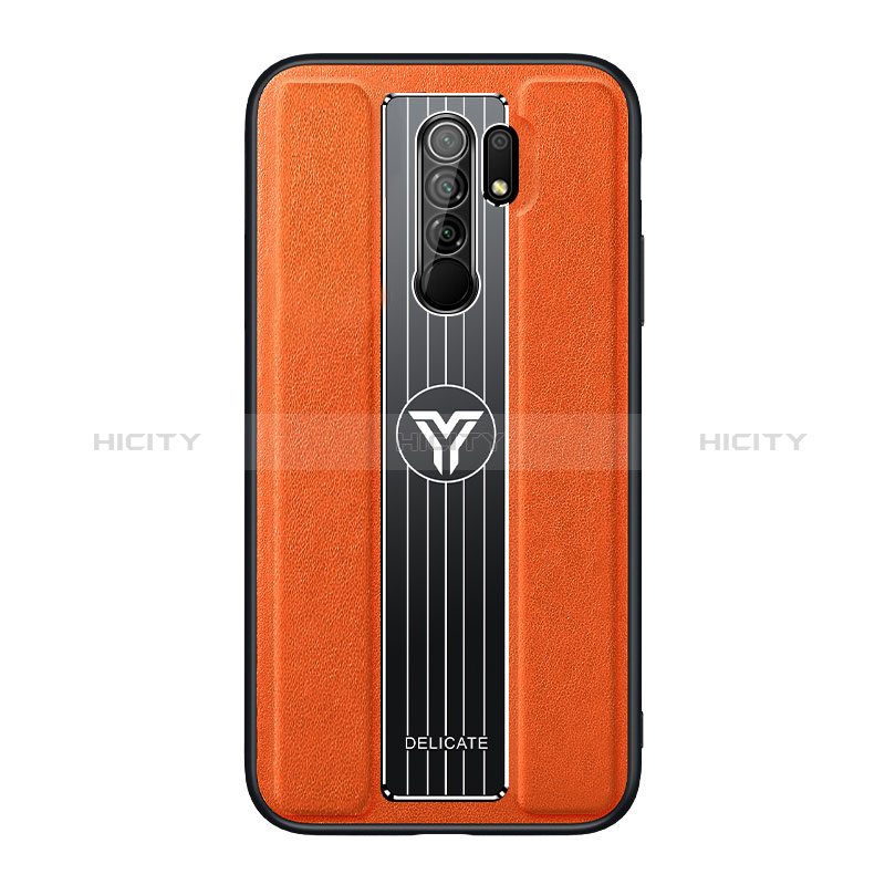 Funda Silicona Goma de Cuero Carcasa FL2 para Xiaomi Redmi 9