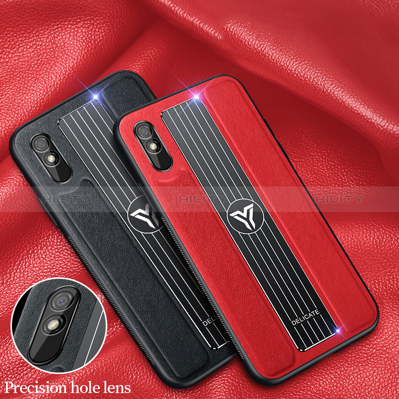 Funda Silicona Goma de Cuero Carcasa FL2 para Xiaomi Redmi 9AT