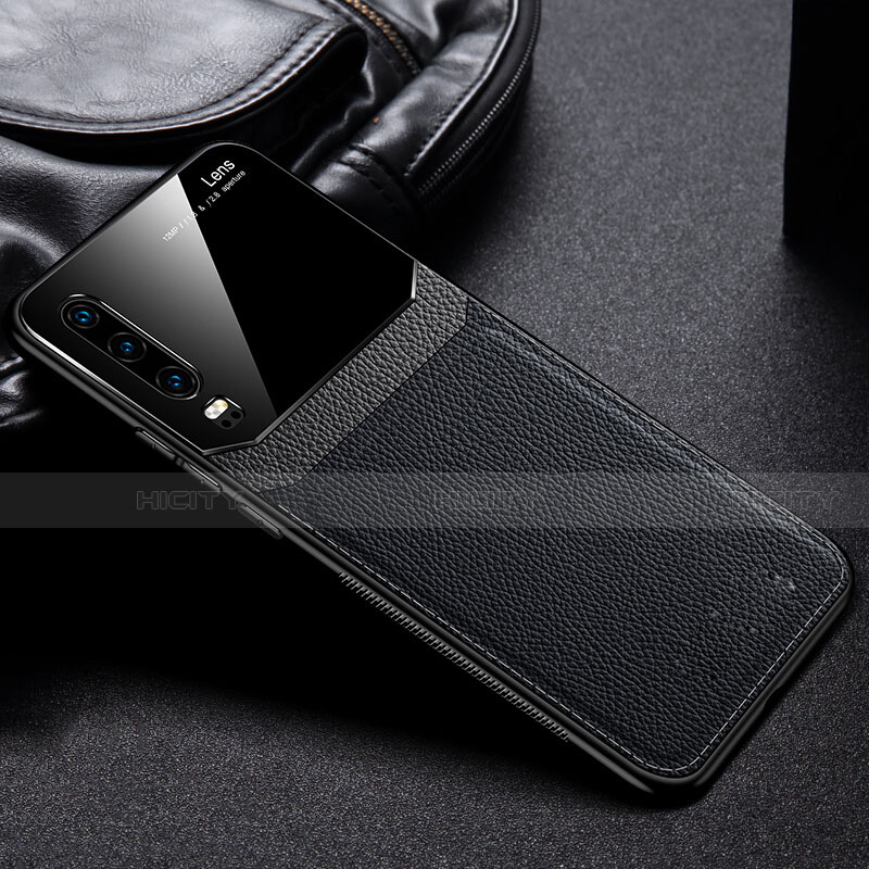 Funda Silicona Goma de Cuero Carcasa H01 para Huawei P30