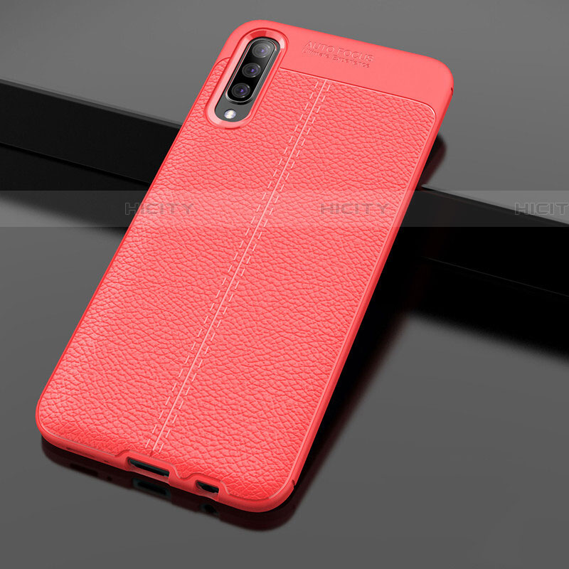 Funda Silicona Goma de Cuero Carcasa H01 para Samsung Galaxy A70