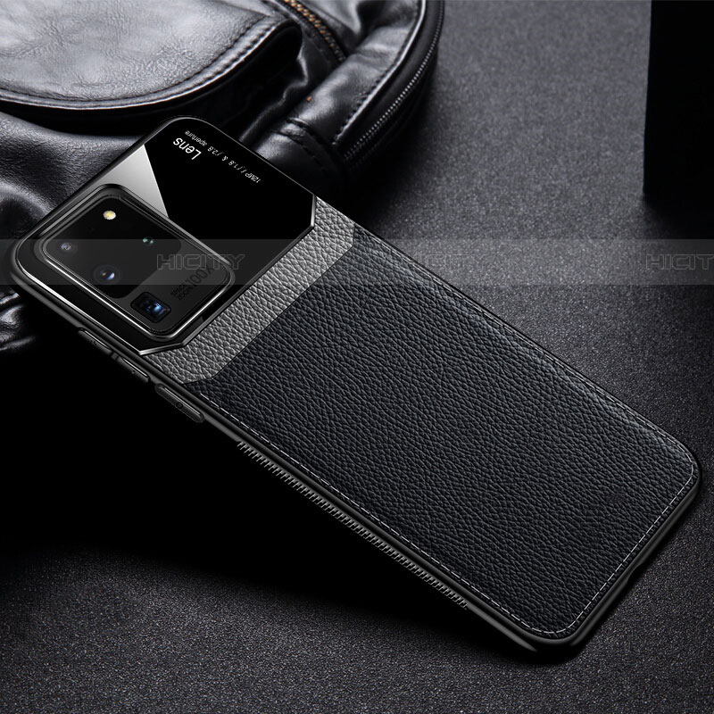 Funda Silicona Goma de Cuero Carcasa H01 para Samsung Galaxy S20 Ultra