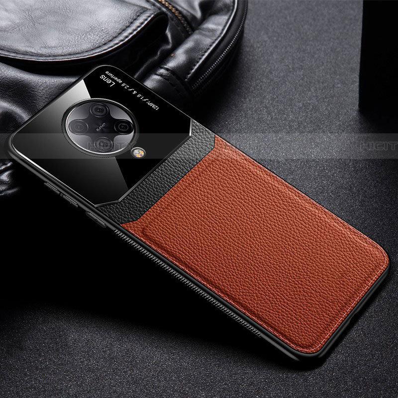 Funda Silicona Goma de Cuero Carcasa H01 para Xiaomi Poco F2 Pro