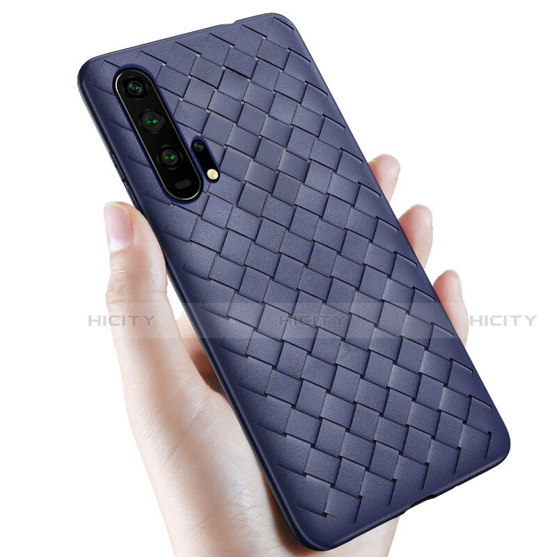 Funda Silicona Goma de Cuero Carcasa H02 para Huawei Honor 20 Pro