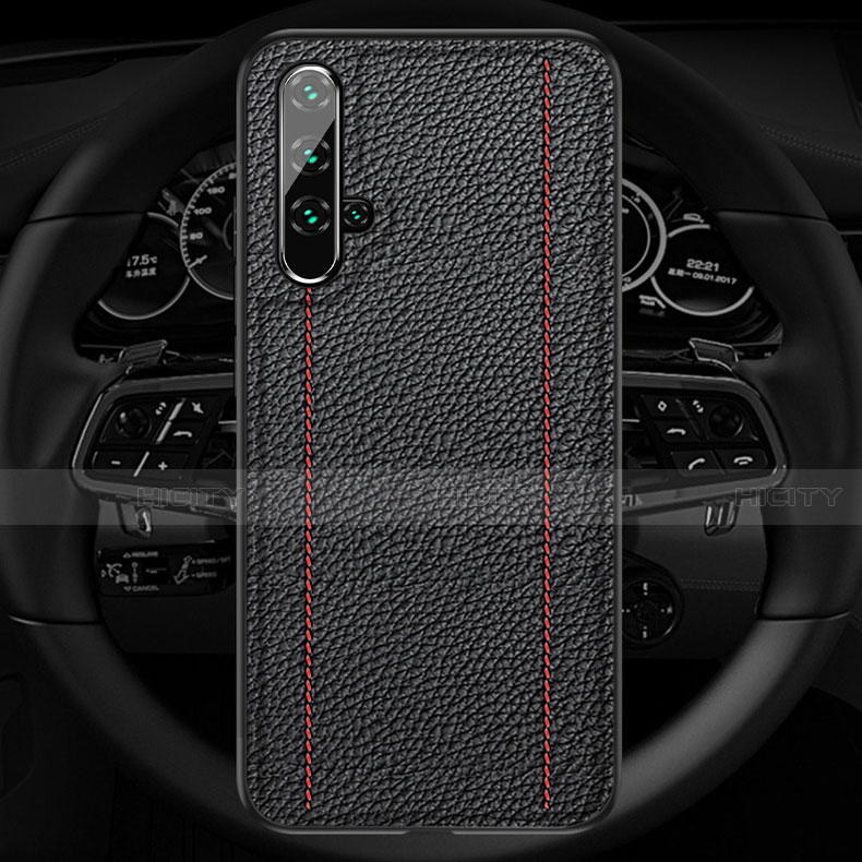 Funda Silicona Goma de Cuero Carcasa H02 para Huawei Honor 20S