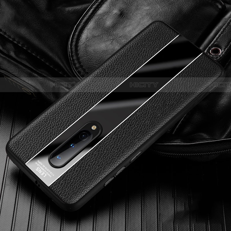 Funda Silicona Goma de Cuero Carcasa H02 para OnePlus 8