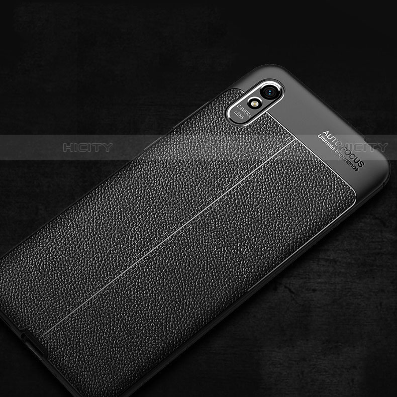 Funda Silicona Goma de Cuero Carcasa H02 para Xiaomi Redmi 9A