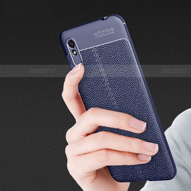 Funda Silicona Goma de Cuero Carcasa H02 para Xiaomi Redmi 9A