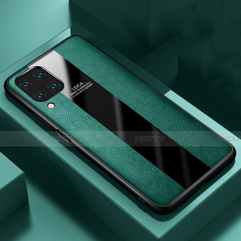 Funda Silicona Goma de Cuero Carcasa H03 para Huawei Nova 6 SE Verde