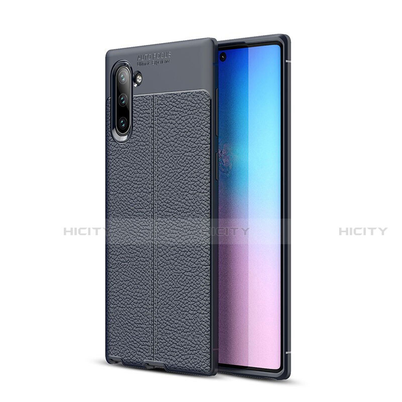 Funda Silicona Goma de Cuero Carcasa H03 para Samsung Galaxy Note 10