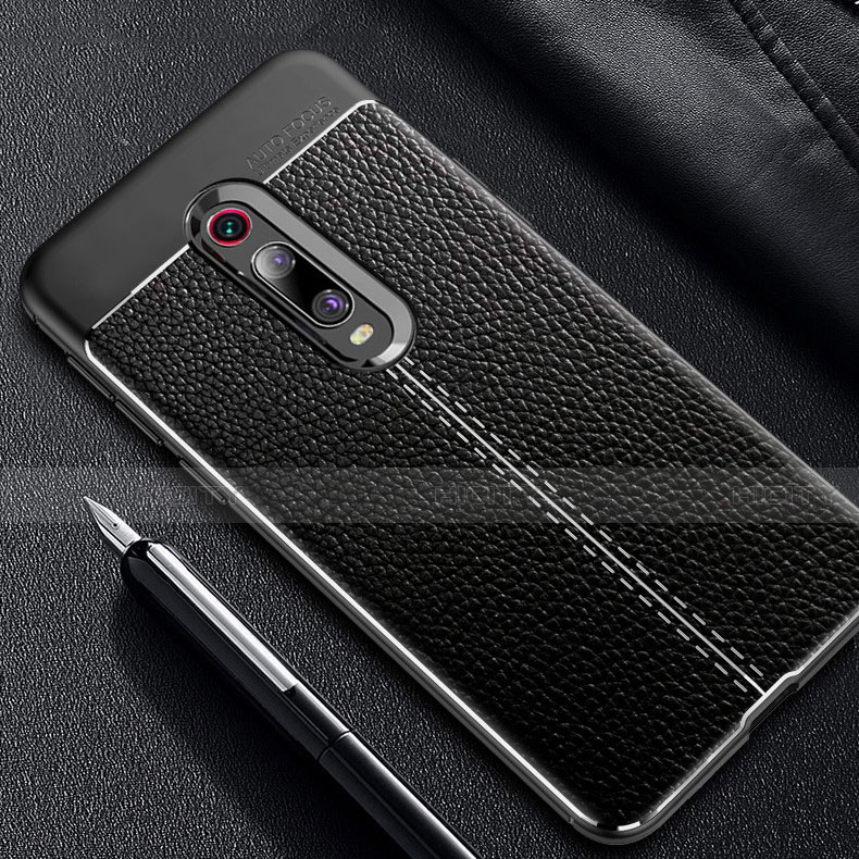 Funda Silicona Goma de Cuero Carcasa H03 para Xiaomi Mi 9T