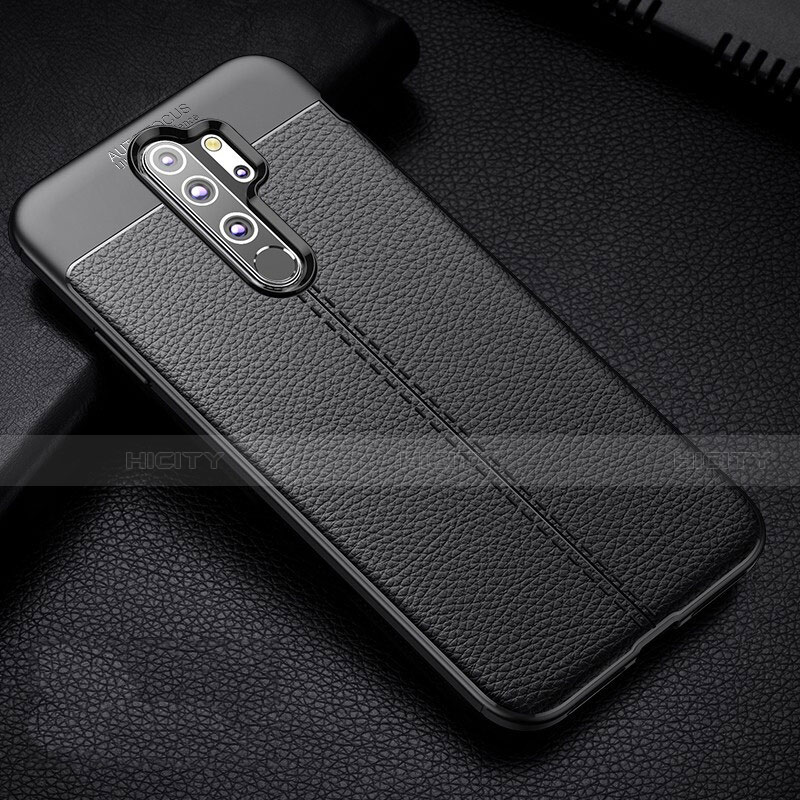 Funda Silicona Goma de Cuero Carcasa H03 para Xiaomi Redmi Note 8 Pro