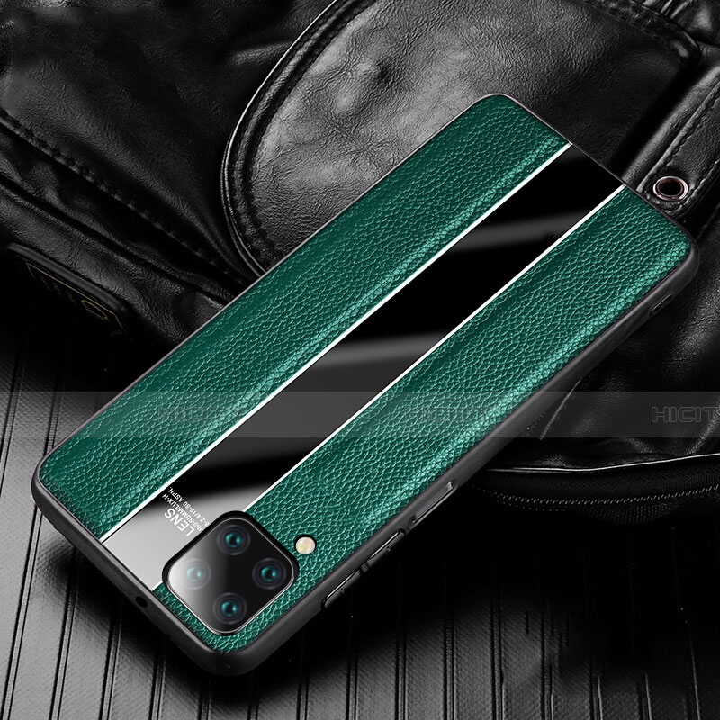 Funda Silicona Goma de Cuero Carcasa H04 para Huawei Nova 6 SE Verde