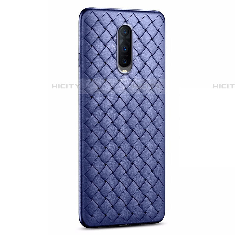 Funda Silicona Goma de Cuero Carcasa H04 para Oppo RX17 Pro