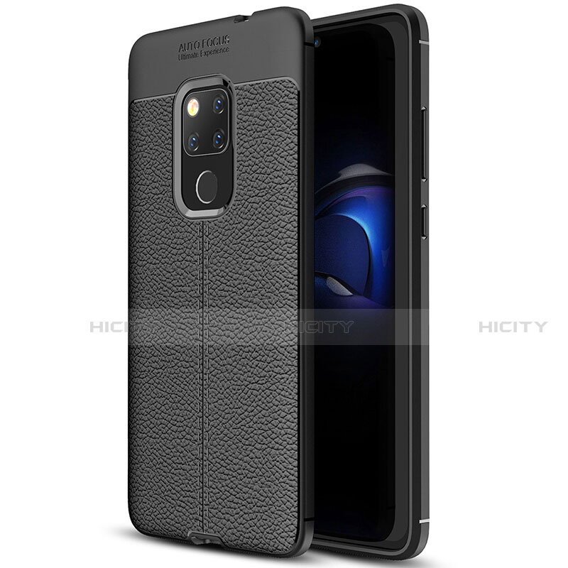 Funda Silicona Goma de Cuero Carcasa H05 para Huawei Mate 20 X 5G