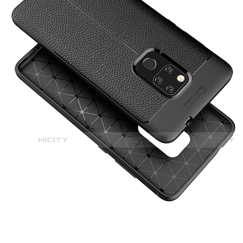 Funda Silicona Goma de Cuero Carcasa H05 para Huawei Mate 20 X 5G