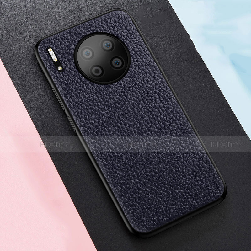 Funda Silicona Goma de Cuero Carcasa H05 para Huawei Mate 30 Pro Azul