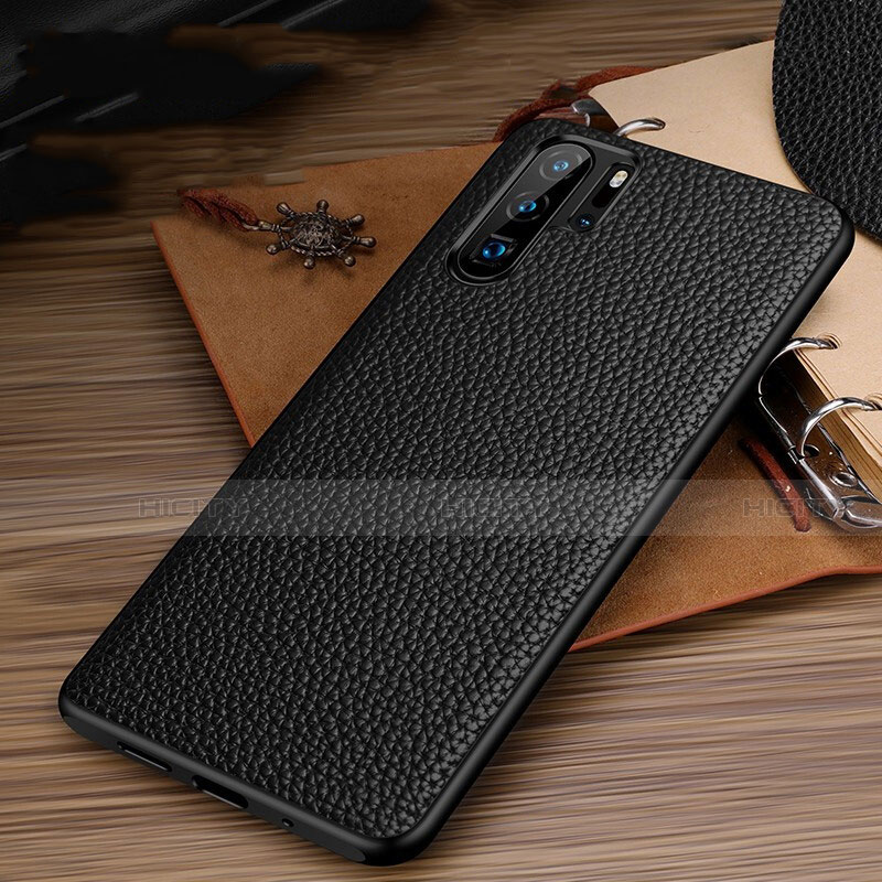 Funda Silicona Goma de Cuero Carcasa H05 para Huawei P30 Pro