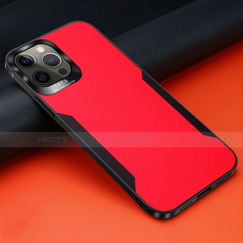 Funda Silicona Goma de Cuero Carcasa N01 para Apple iPhone 12 Pro