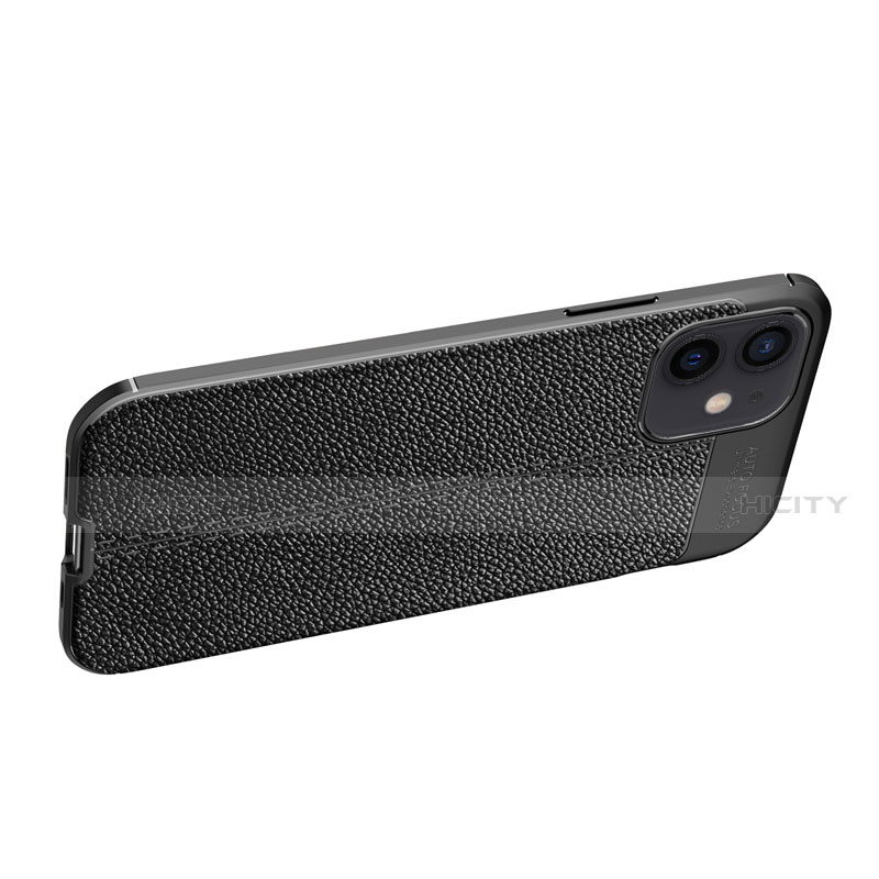 Funda Silicona Goma de Cuero Carcasa para Apple iPhone 12 Mini