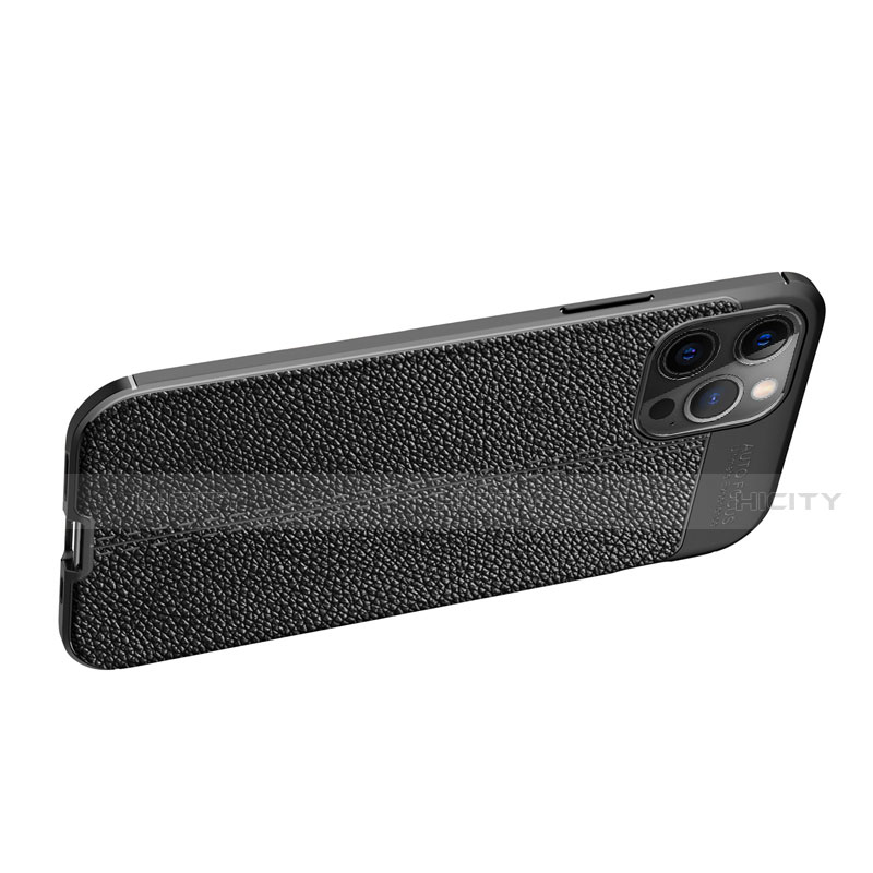 Funda Silicona Goma de Cuero Carcasa para Apple iPhone 12 Pro