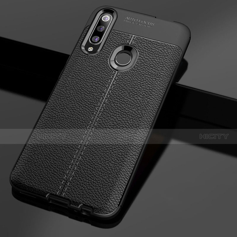 Funda Silicona Goma de Cuero Carcasa para Huawei Enjoy 10 Plus