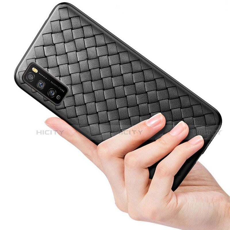 Funda Silicona Goma de Cuero Carcasa para Huawei Enjoy 20 Pro 5G