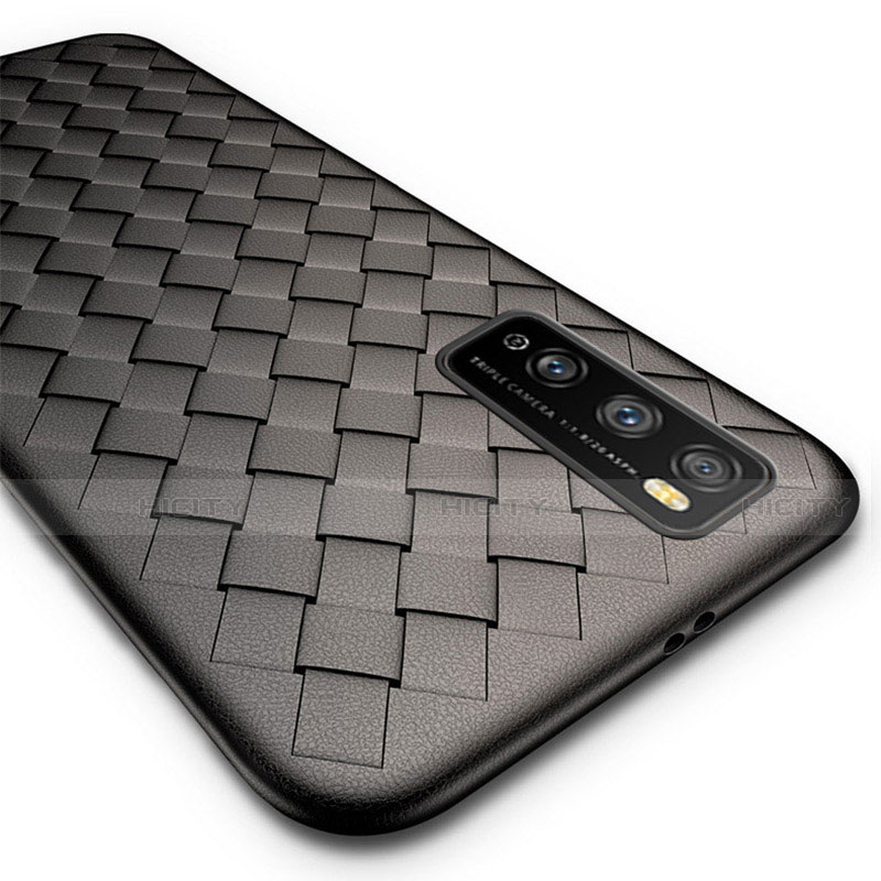 Funda Silicona Goma de Cuero Carcasa para Huawei Enjoy 20 Pro 5G