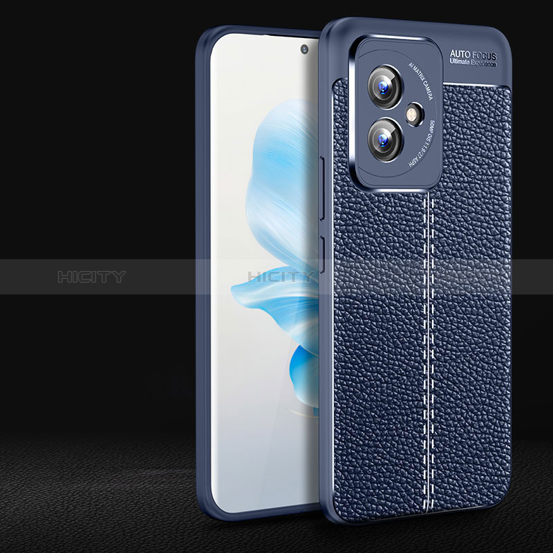 Funda Silicona Goma de Cuero Carcasa para Huawei Honor 100 5G Azul