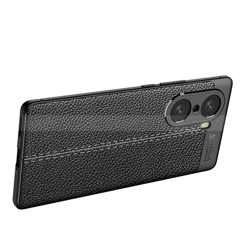 Funda Silicona Goma de Cuero Carcasa para Huawei Honor 60 5G