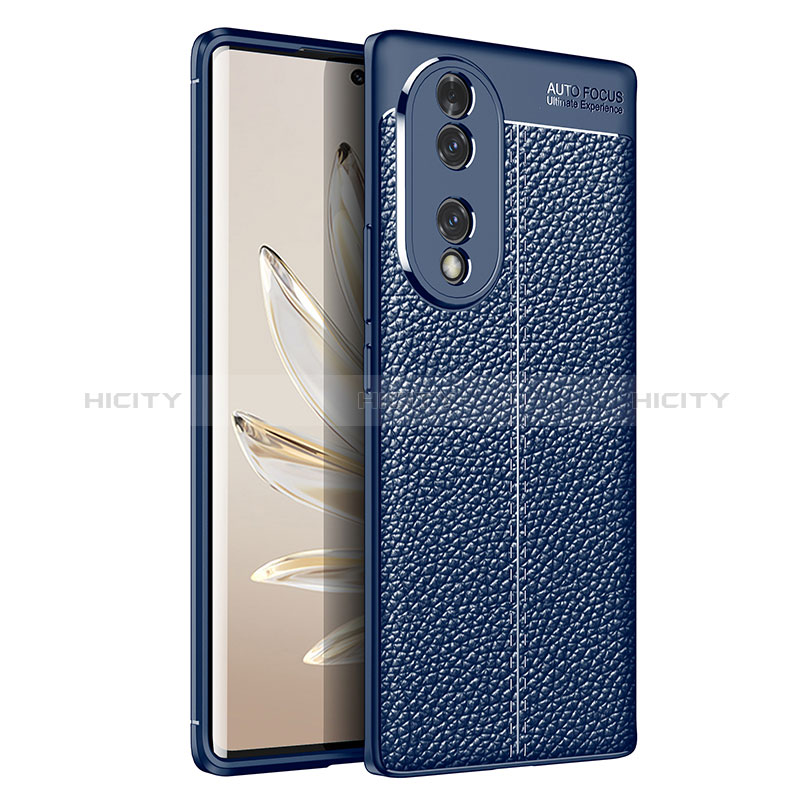 Funda Silicona Goma de Cuero Carcasa para Huawei Honor 70 5G