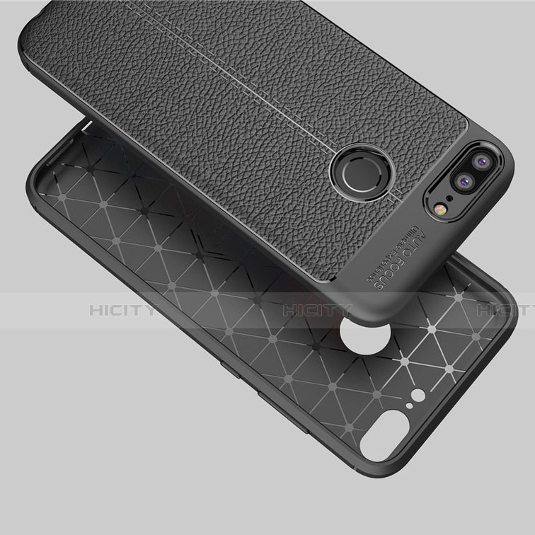 Funda Silicona Goma de Cuero Carcasa para Huawei Honor 9 Lite