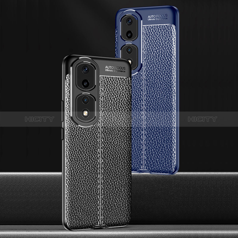 Funda Silicona Goma de Cuero Carcasa para Huawei Honor 90 Pro 5G