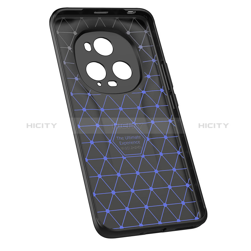 Funda Silicona Goma de Cuero Carcasa para Huawei Honor Magic5 Ultimate 5G