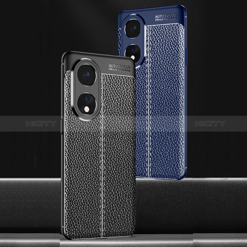 Funda Silicona Goma de Cuero Carcasa para Huawei Honor X5 Plus