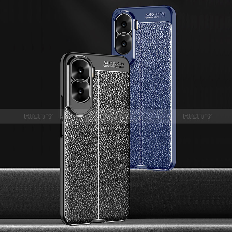 Funda Silicona Goma de Cuero Carcasa para Huawei Honor X50i 5G