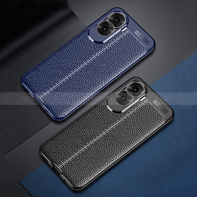 Funda Silicona Goma de Cuero Carcasa para Huawei Honor X50i 5G