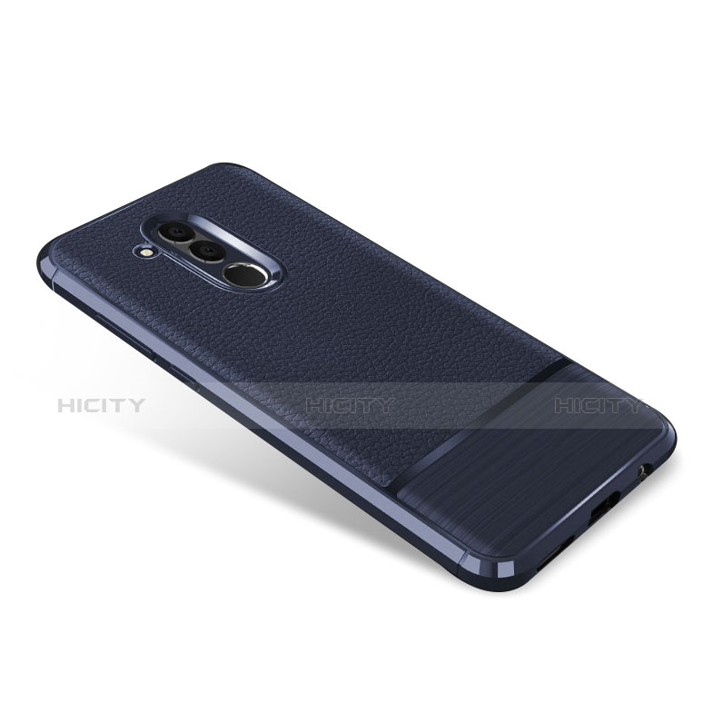 Funda Silicona Goma de Cuero Carcasa para Huawei Mate 20 Lite