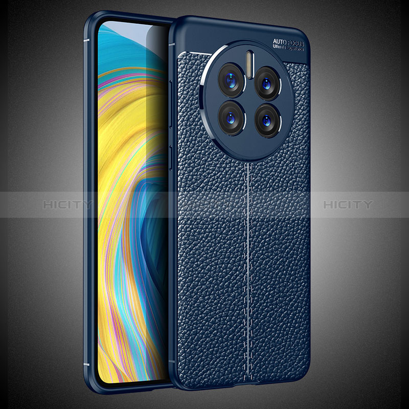 Funda Silicona Goma de Cuero Carcasa para Huawei Mate 50