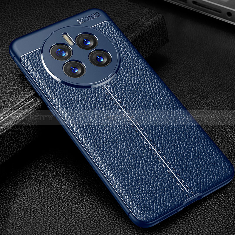 Funda Silicona Goma de Cuero Carcasa para Huawei Mate 50E