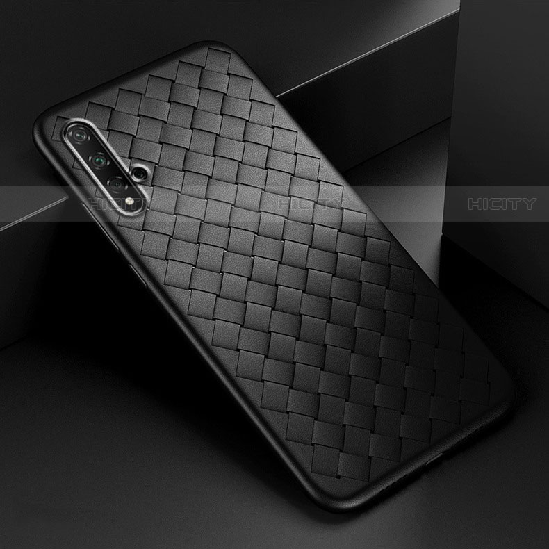 Funda Silicona Goma de Cuero Carcasa para Huawei Nova 5T