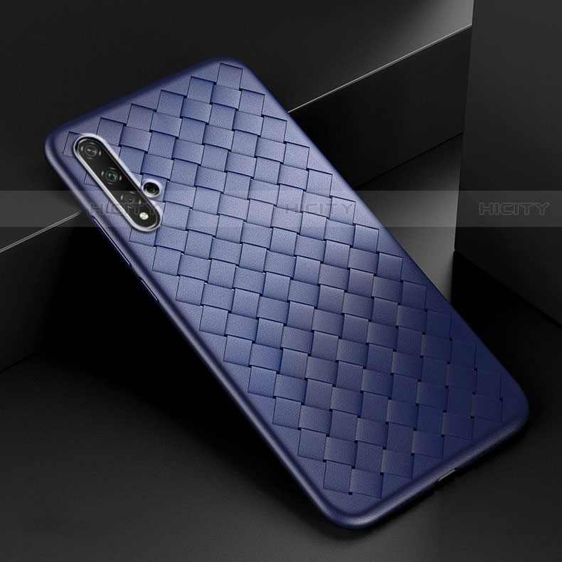 Funda Silicona Goma de Cuero Carcasa para Huawei Nova 5T