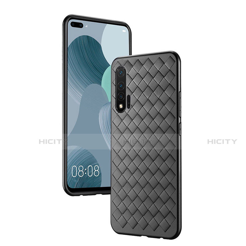 Funda Silicona Goma de Cuero Carcasa para Huawei Nova 6