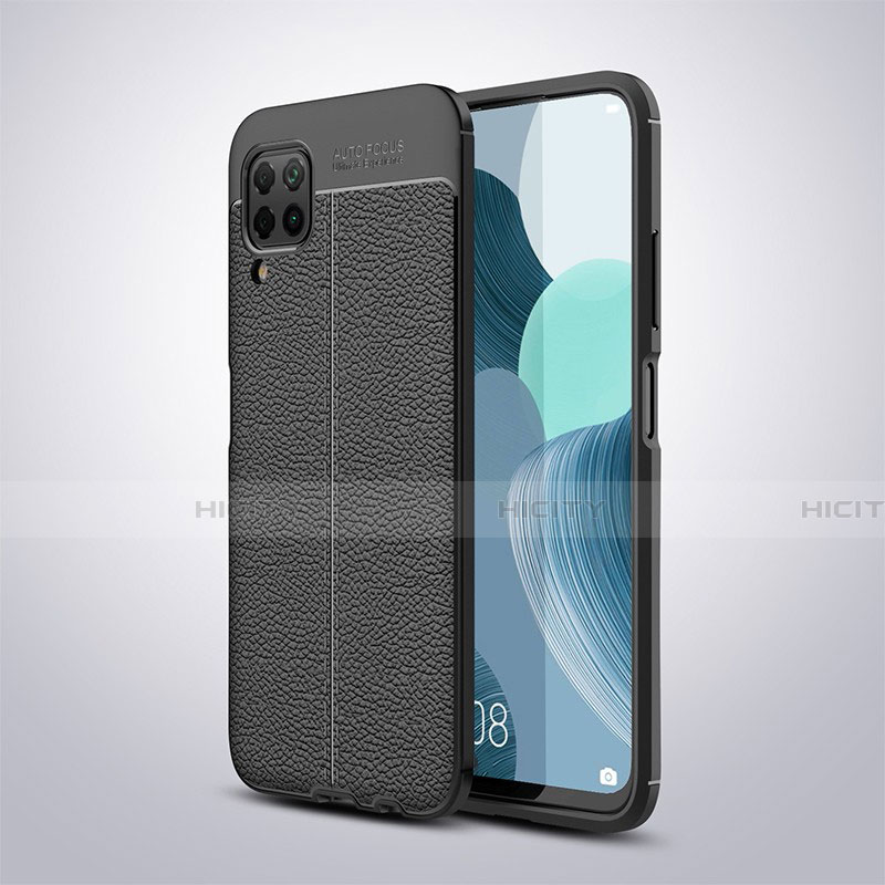 Funda Silicona Goma de Cuero Carcasa para Huawei Nova 7i