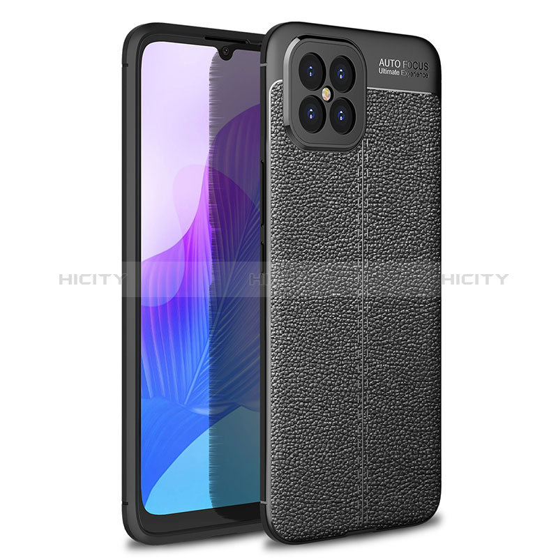 Funda Silicona Goma de Cuero Carcasa para Huawei Nova 8 SE 4G